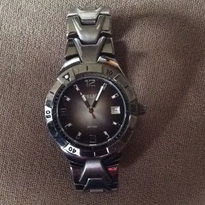 Relic Smoke Gray Stainless Steel Watch